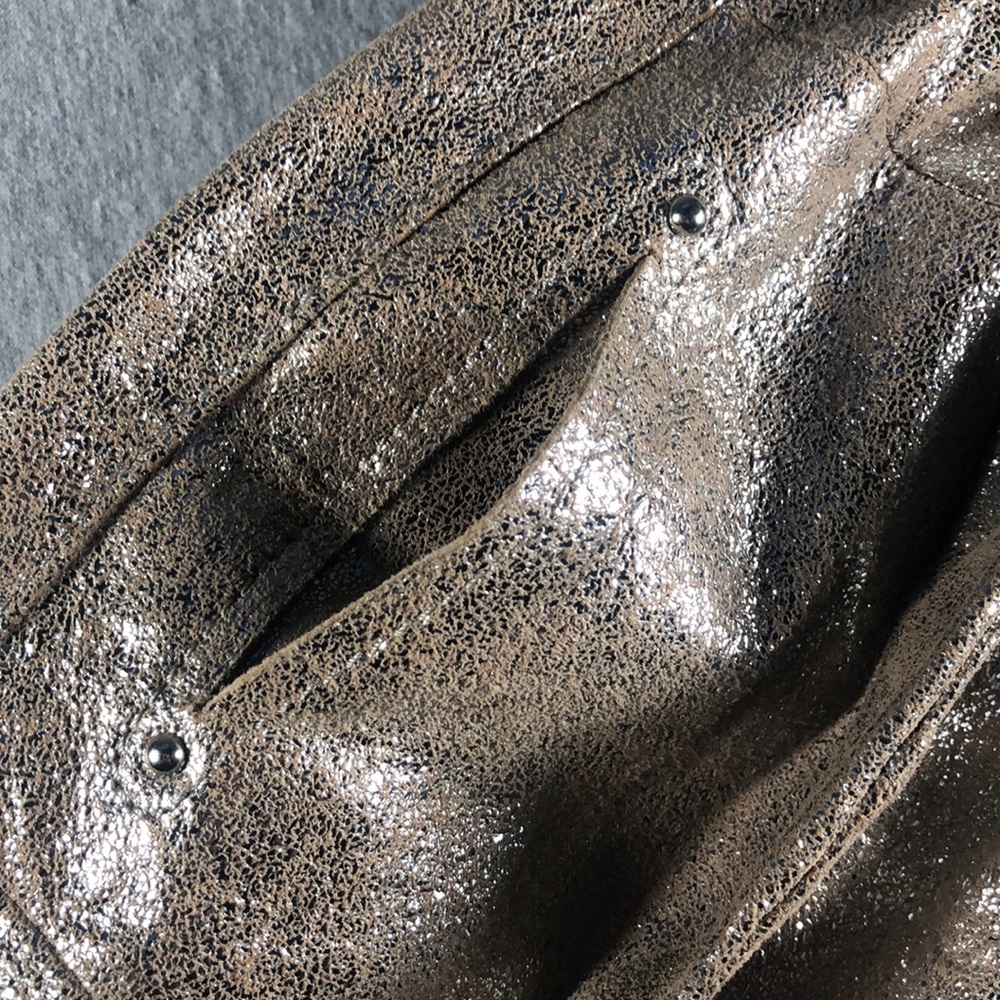 *NWOT* B. Makowsky Copper Glitter Shoulder Bag - Picture 6 of 9